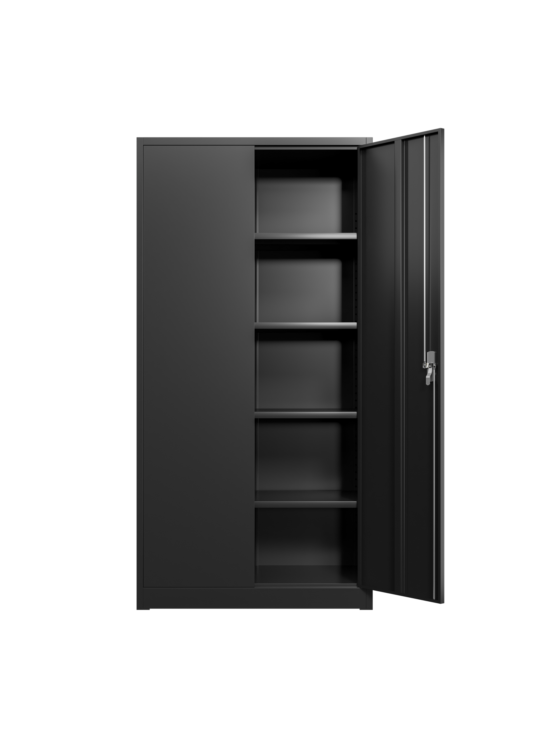 Steel Storage Cabinet Filing Cabinets Black Office Metal