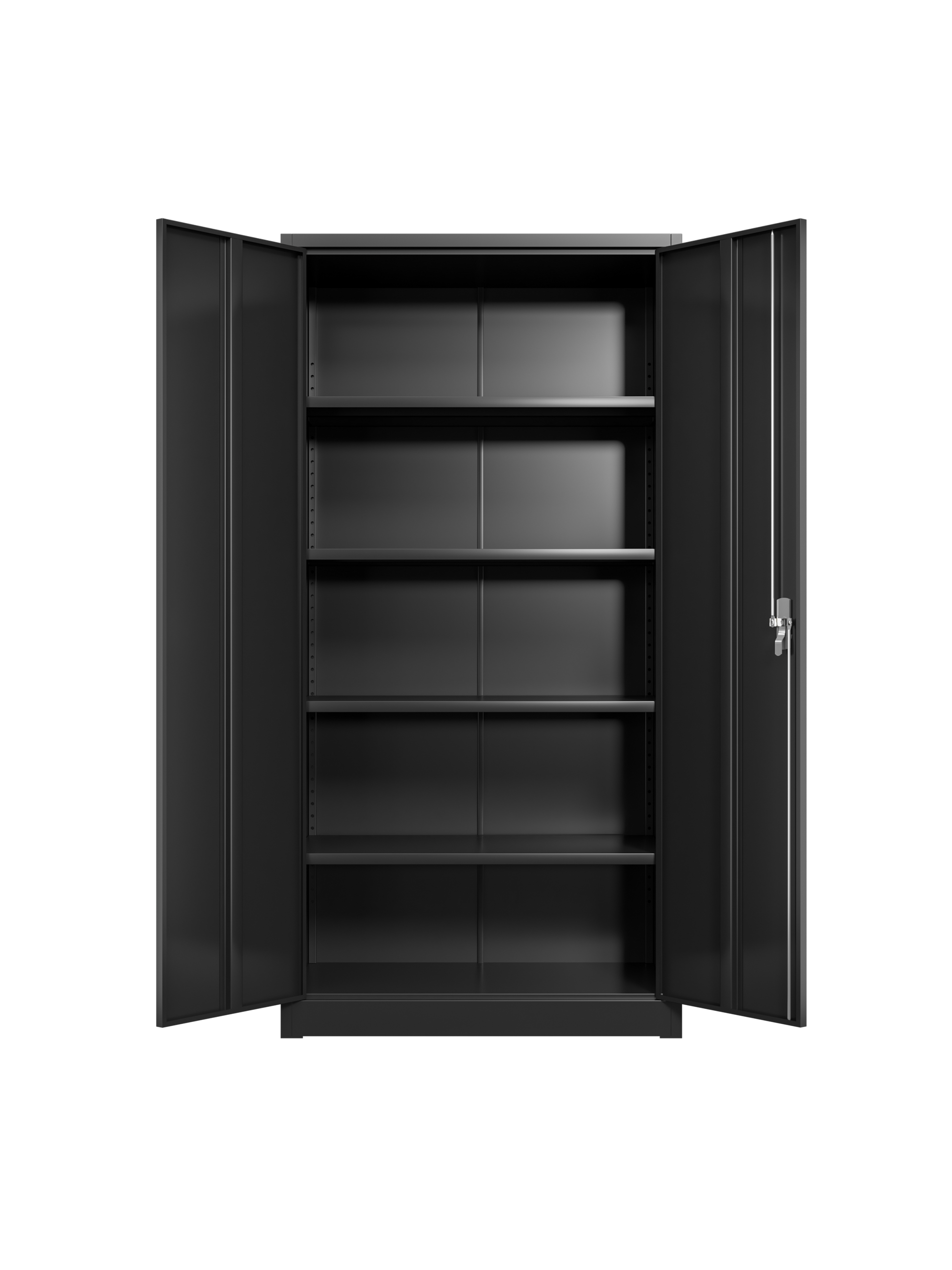 Steel Storage Cabinet Filing Cabinets Black Office Metal