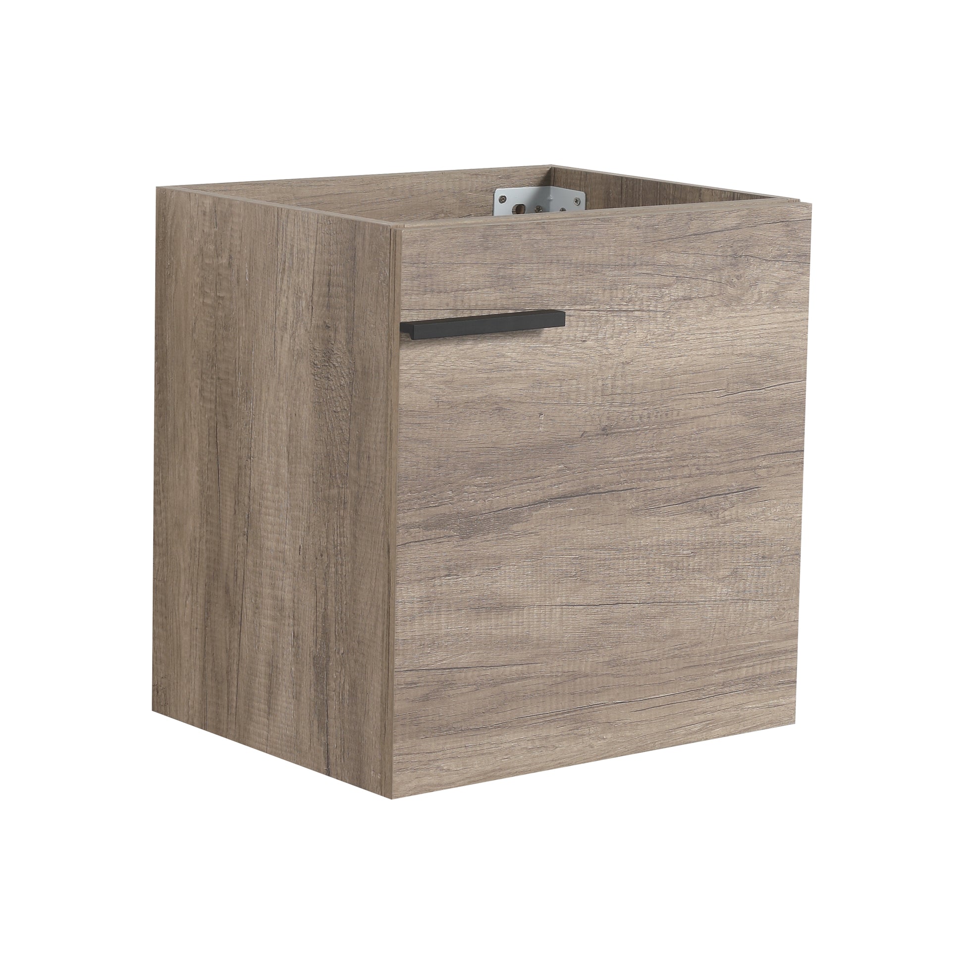 18 Inch Bathroom Vanity With Top, Small Bathroom Vanity And Sink Grey 1 Bathroom Wall Mounted Modern Plywood