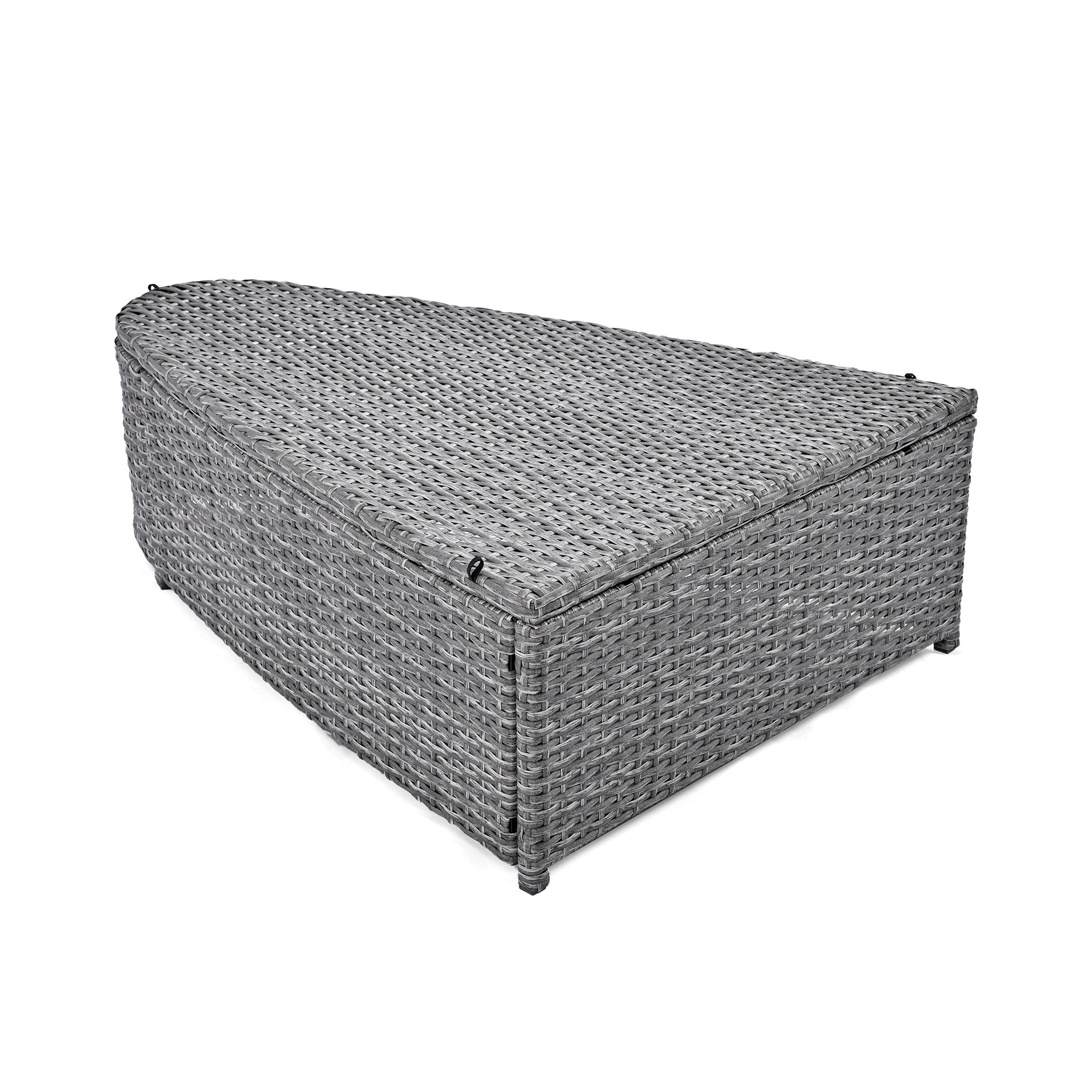 6 Piece Patio Outdoor Conversation Round Sofa Set, Pe Wicker Rattan Separate Seating Group With Coffee Table, Beige Yes Deep Seating Beige Weather Resistant Frame Water Resistant Cushion Garden & Outdoor Sofa Seating Groups Foam Rattan