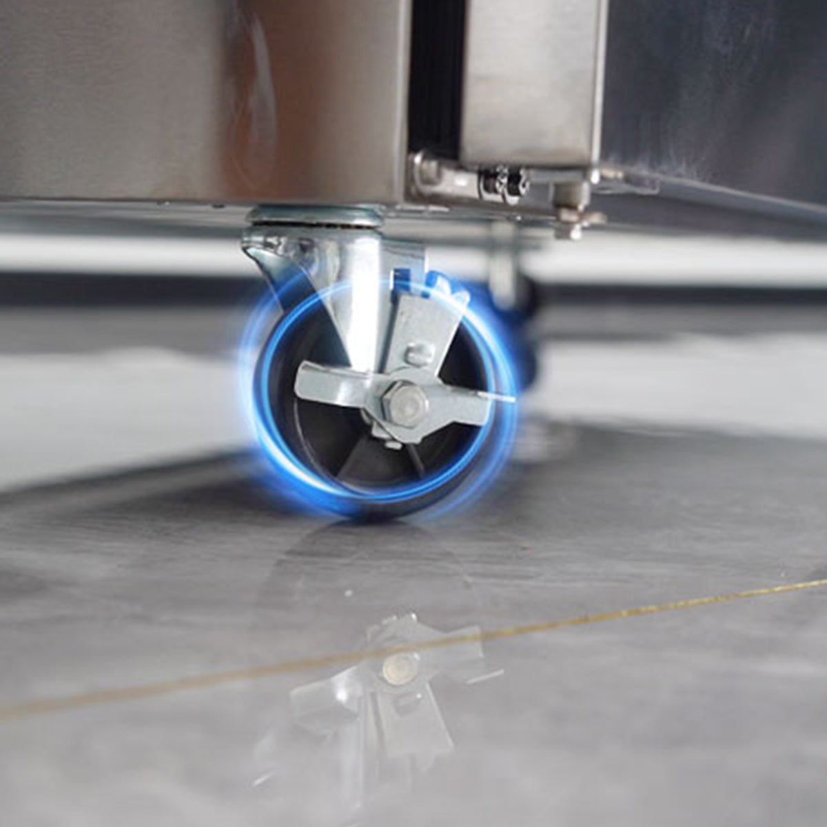 Orikool 54" Commercial Refrigerator 49 Cu.Ft With 2 Solid Door Reach In Refrigerators Stainless Steel Etl Approved Upright Fridge Storage Silver Stainless Steel