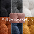 Polyester Fiber Loveseat Sofa Chair Upholstered Couch With Golden Metal Legs Club Two Seat Sofa For Living Reading Room Bedroom Apartment Small Space Dorm,Grey. Grey Polyester Wood Primary Living Space Soft Tight Back Modern Polyester