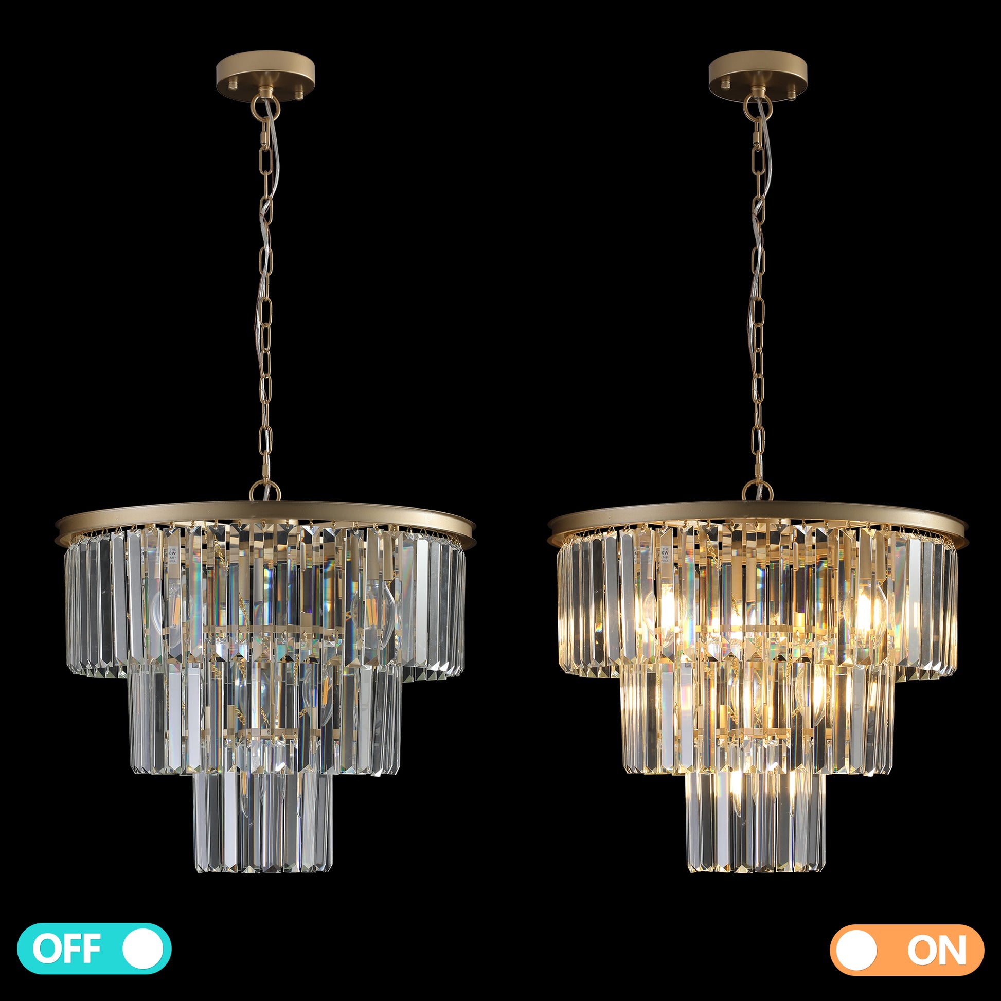 Same As W1340P143192 L5007 500 G Gold Luxury Crystal Chandelier Modern Chandeliers Lights No Bulbs Golden Crystal Iron