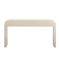 Unique Retro Console Table With Open Style, Two Top Drawers For Entrance, Dinning Room, Living Room Natural Wood Wash Natural Wood Wash Mdf