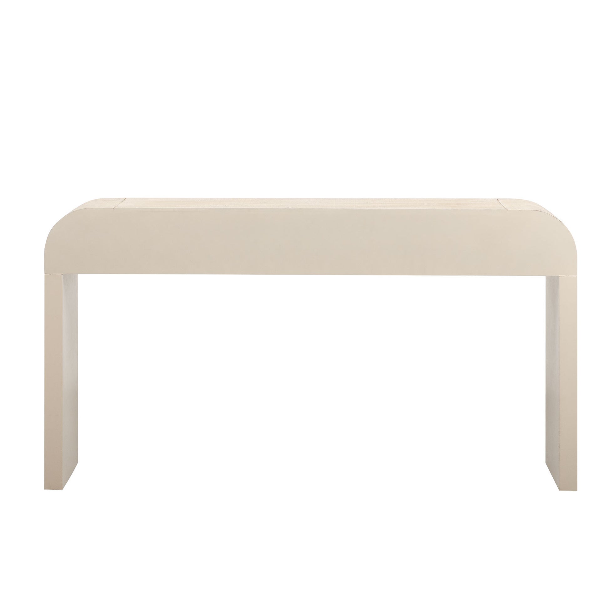 Unique Retro Console Table With Open Style, Two Top Drawers For Entrance, Dinning Room, Living Room Natural Wood Wash Natural Wood Wash Mdf