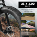 A26309 26 Inch Mountain Bike,Full Suspension 21 Speeds Drivetrain With Disc Brake Mtb Bicycle, 26*4