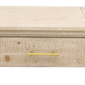 Unique Retro Console Table With Open Style, Two Top Drawers For Entrance, Dinning Room, Living Room Natural Wood Wash Natural Wood Wash Mdf