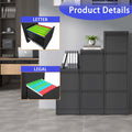 2 Drawer Metal Vertical File Cabinet With Lock Office Home Steel Vertical File Cabinet For A4 Legal Letter Size Filing Cabinets 1 2 Drawers Black Office Drawers Included Modern Metal Metal