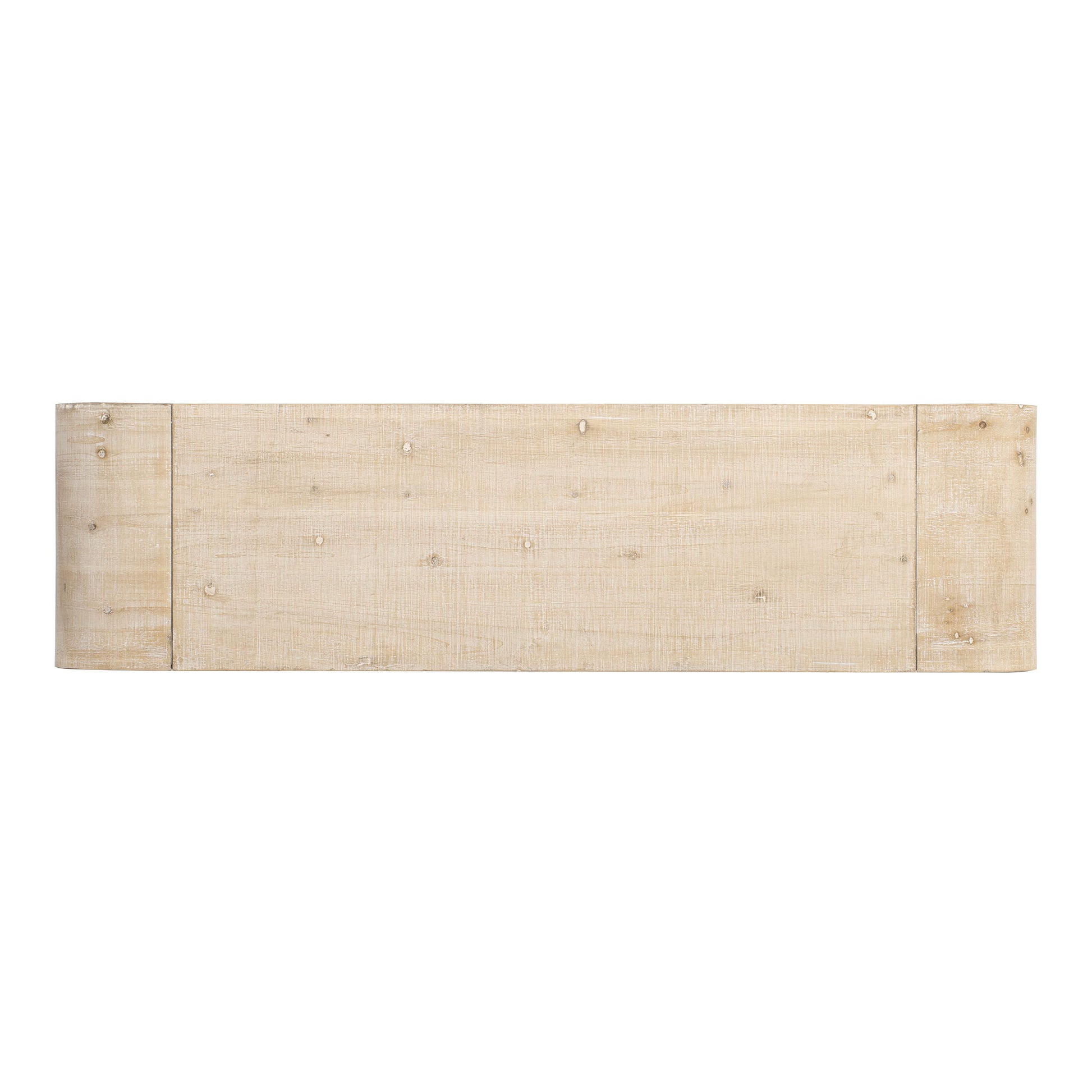 Unique Retro Console Table With Open Style, Two Top Drawers For Entrance, Dinning Room, Living Room Natural Wood Wash Natural Wood Wash Mdf