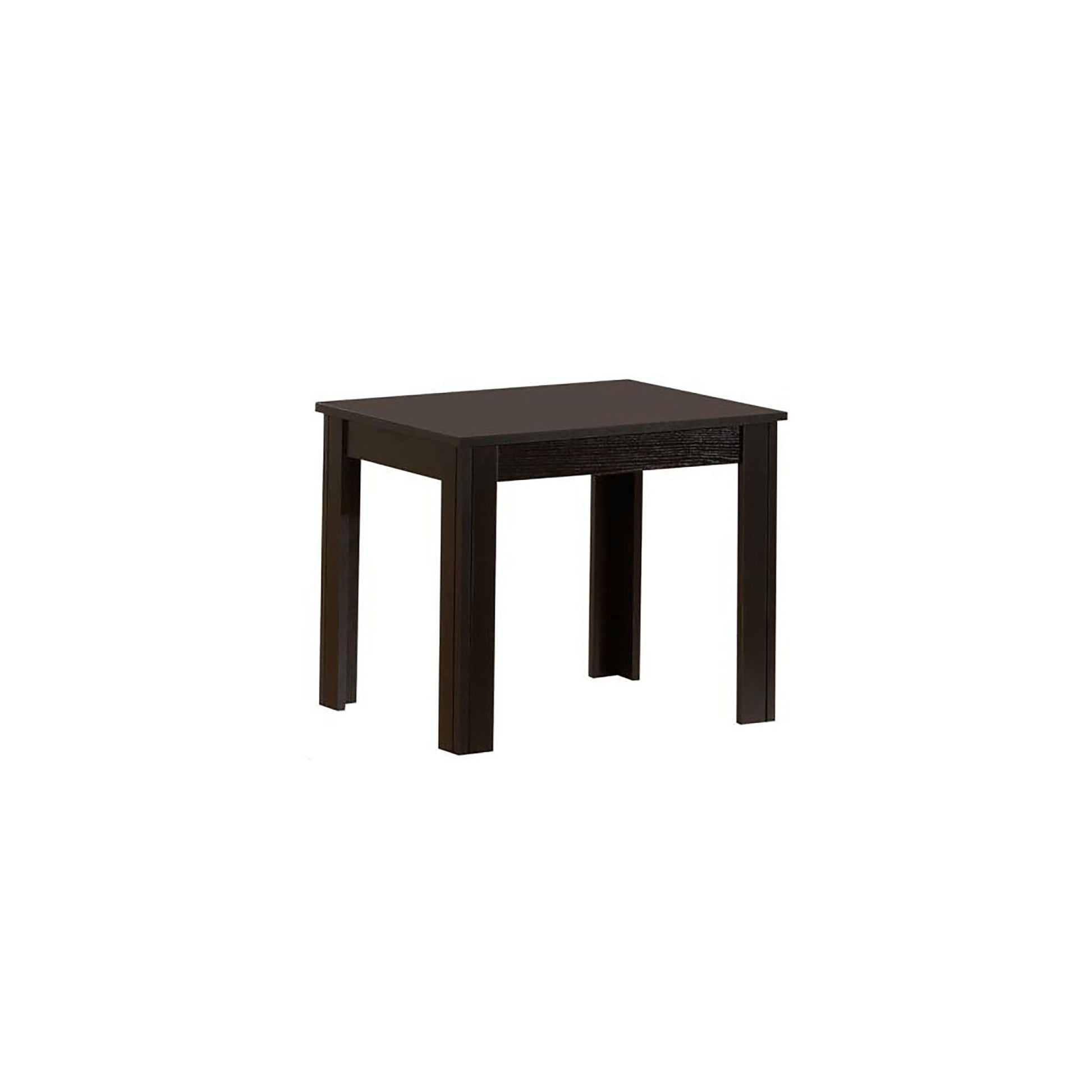 Black 3 Piece Rectangle Occasional Set Black Primary Living Space Transitional Tabeltop Rectangular Coffee & End Tables Wood