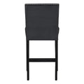5 Piece Counter Height Dining Table Set With One Faux Marble Top Dining Table And Four Velvet Upholstered Chairs,Black Black Mdf