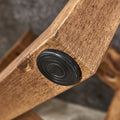 A Modern Retro Circular Coffee Table With A Diameter Of 31.4 Inches, Made Of Mdf Material, Suitable For Living Rooms Grey Mdf