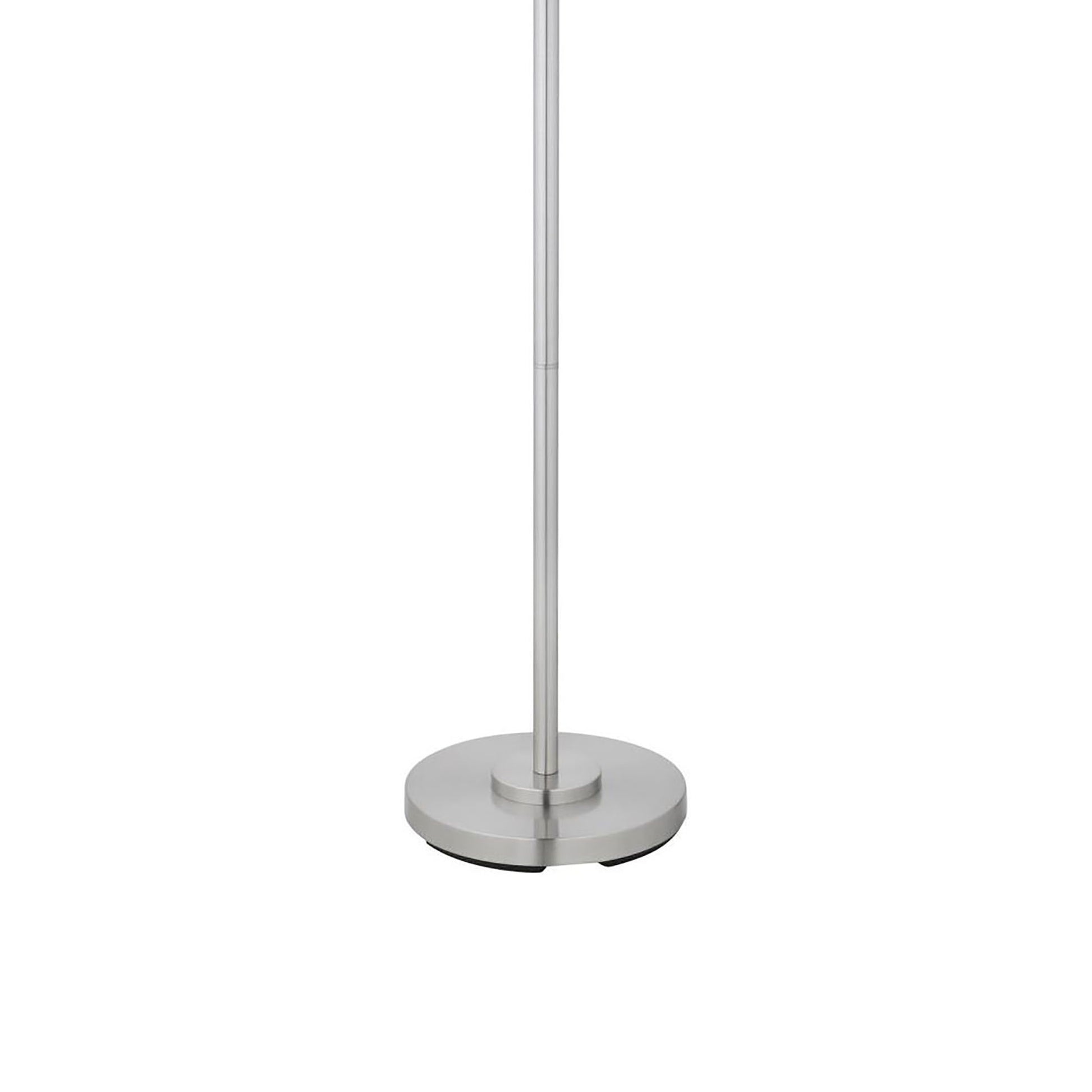 Chrome Metal Base Floor Lamp Silver Table&Floor Lamps Contemporary,Modern Led Living Room Metal