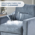 Couch Comfortable Sectional Couches Set 1 2 3 Gray Velvet 6 Seat