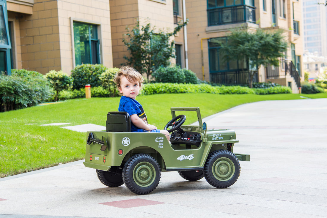 Ride On Car, Kids Electric Car, Tamco Riding Toys For Kids With Remote Control Amazing Gift For 3 6 Years Boys Grils Olive Green 50 99 Lbs 3 To 4 Years Plastic Indoor & Outdoor Use