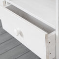 Garden Potting Bench Table, Rustic And Sleek Design With Multiple Drawers And Shelves For Storage, White And Gray White Gray Garden & Outdoor Rustic Wood