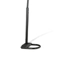 Satin Black 5 Light Floor Lamp Black Table&Floor Lamps Contemporary,Modern Living Room Metal