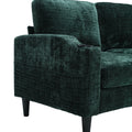 United Storage Sofa Living Room Sofa Cozy Sectional Sofa Emerald Polyester 3 Seat