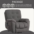 Power Lift Chair With Vibration Massage And Heating Functionrecliner Chair With Usb Charge Port And 2 Hidden Cup Holders Grey A B C Grey Power Push Button Wood Soft Heavy Duty Cotton Wood