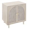 2 Door Cabinet, Suitable For Bedroom, Living Room, Study Natural Mdf