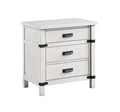 Loretta Modern Style 4 Pc Queen Bedroom Set Made With Wood In Antique White Queen Antique White Wood White 4 Piece Set Bedroom Bed Included,Dresser Included,Mirror Included,Nightstand Included Modern Solid Wood Mdf Wood