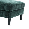 United Storage Sofa Living Room Sofa Cozy Sectional Sofa Emerald Polyester 3 Seat
