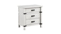 Loretta Modern Style 4 Pc Queen Bedroom Set Made With Wood In Antique White Queen Antique White Wood White 4 Piece Set Bedroom Bed Included,Dresser Included,Mirror Included,Nightstand Included Modern Solid Wood Mdf Wood