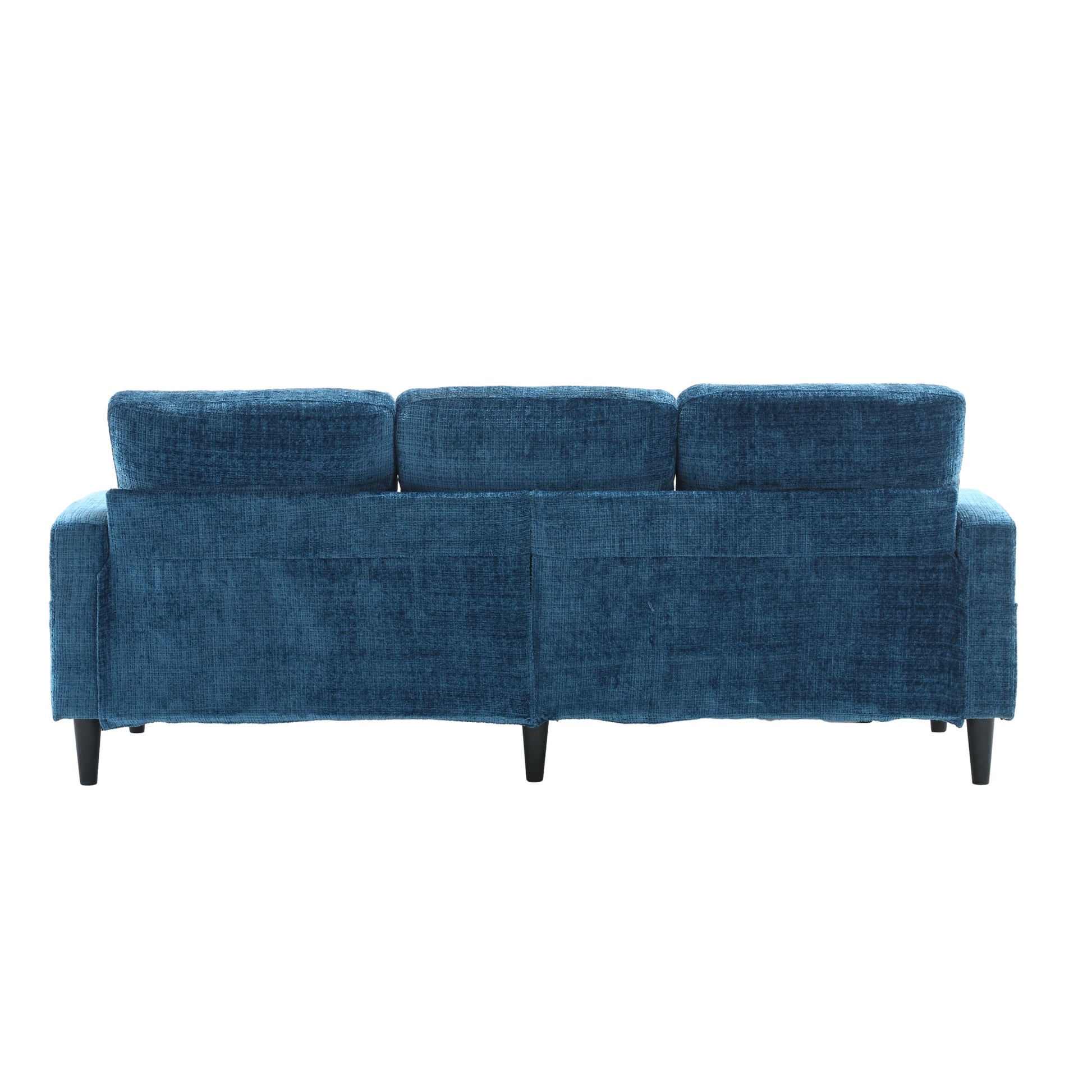 United Storage Sofa Living Room Sofa Cozy Sectional Sofa Teal Polyester 3 Seat