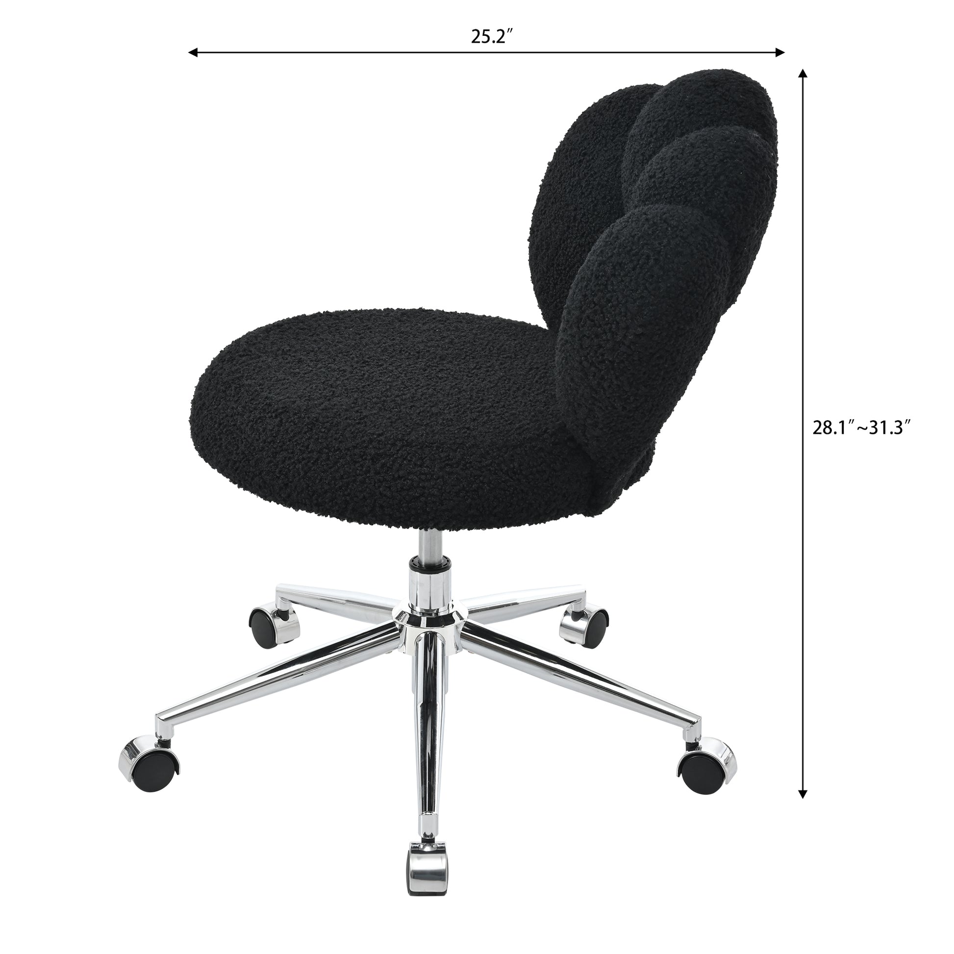 Chair Black Teddy