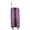 3 Piece Luggage Sets Pc Lightweight & Durable Expandable Suitcase With Two Hooks, Double Spinner Wheels, Tsa Lock, 21 25 29 Wine Red Wine Red Pc