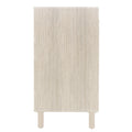 2 Door Cabinet, Suitable For Bedroom, Living Room, Study Natural Mdf