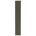 Weathered Grey 10 Shelf Open Back Bookcase 8 Or More Grey Gray Geometric Horizontal Primary Living Space Open Back Wood Contemporary,Modern Wood