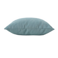 Belflower 16 X 16 Square Pillow Set Of 2 Teal Fabric