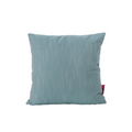 Belflower 16 X 16 Square Pillow Set Of 2 Teal Fabric