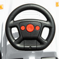 Kids Ride On Push Car, Suv Style Sliding Walking Car For Toddle With Horn, Music, Working Lights, Hidden Storage And Anti Dumping System, White White Metal