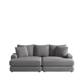 86.6 Inch Corduroy 3 Seater Sofa With 3 Back Pillows2 Toss Pillows And Two Ottoman ,Comfy Sofa Deep Seat Couch For Living Room Army Green Corduroy 3 Seat
