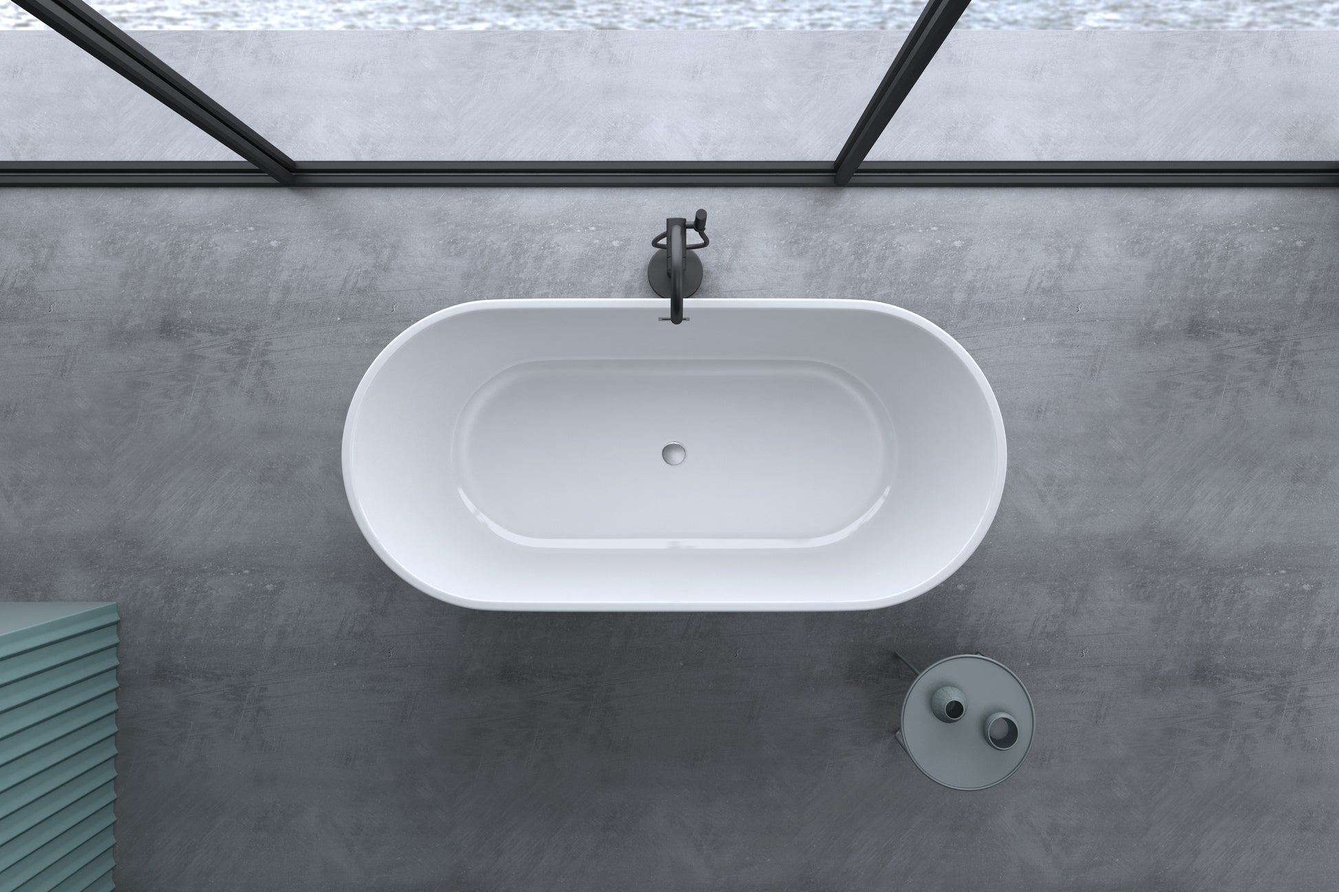 55" Acrylic Freestanding Bathtub, Contemporary Soaking Tub With Chrome Overflow And Drain, Cupc Certified For Quality Assurance, High Glossy White 24A02 55 Gloss White Acrylic