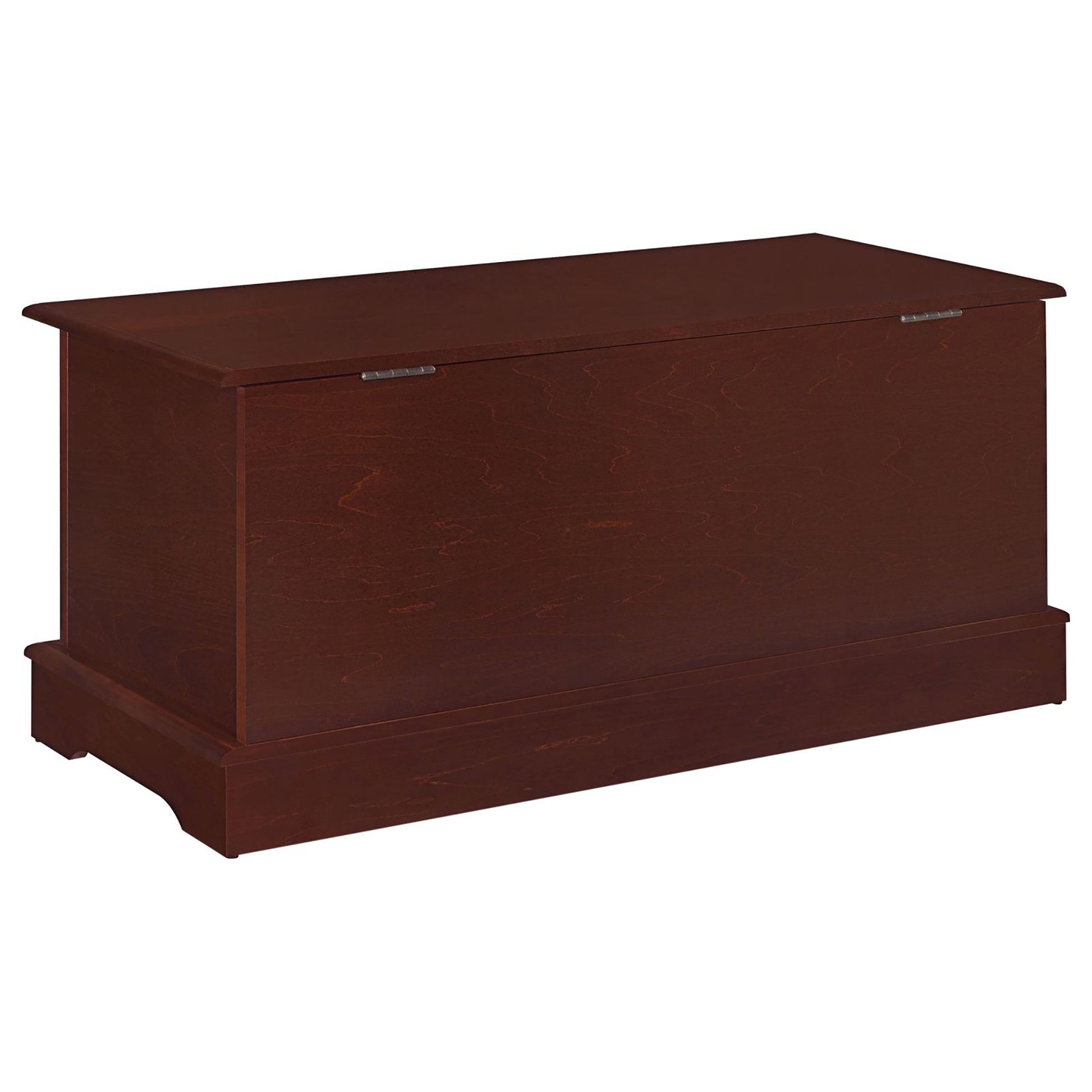 Warm Brown Rectangular Cedar Chest Brown Brown Bedroom Traditional Cedar Wood