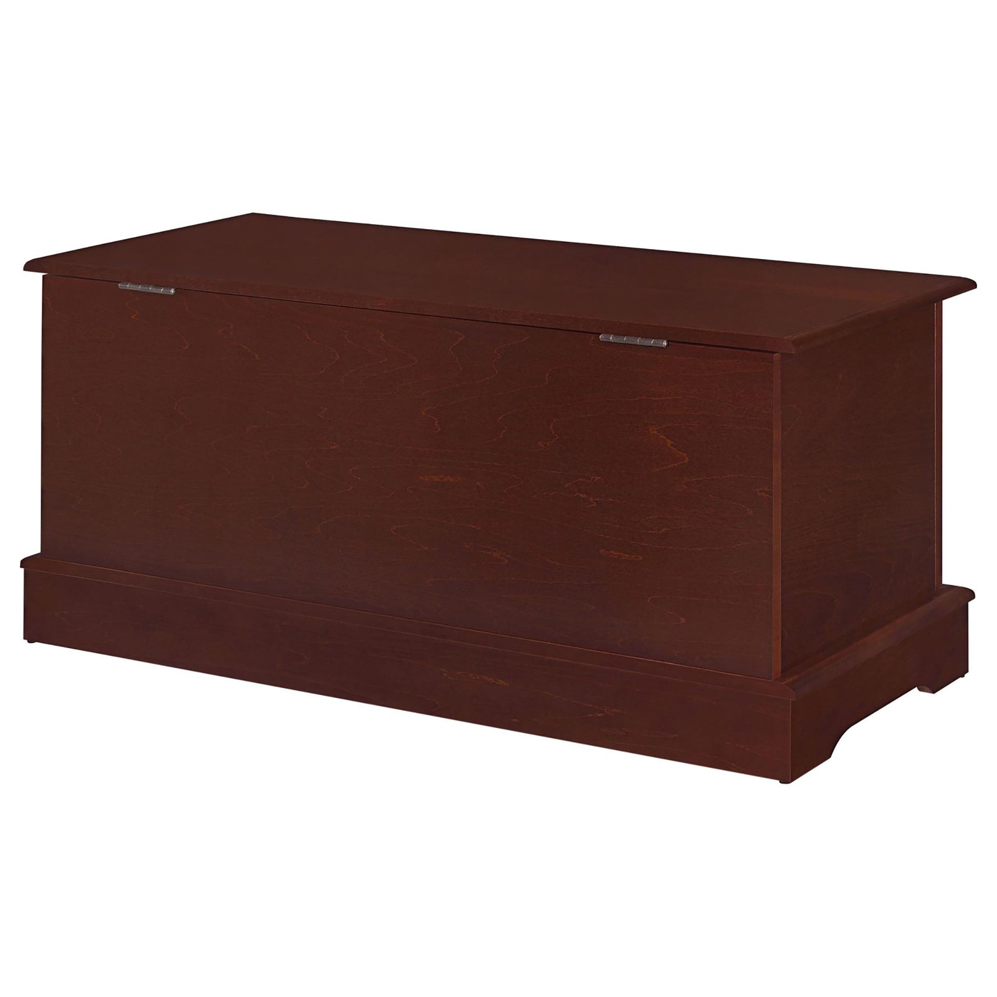 Warm Brown Rectangular Cedar Chest Brown Brown Bedroom Traditional Cedar Wood