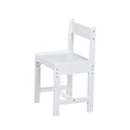 Modern Classic Desk, Children'S Desk, Solid Wood Desk, Bedroom Boy And Girl Family Desk And Chair Set, Compact, Multi Space Available, Multi Color Optional, Multi Storage Space, Color:White White Light Brown Desk And Chair Set Study Classic Pine