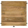 Natural Mango 1 Drawer Accent Table With Bottom Shelf Brown Primary Living Space Farmhouse,Rustic Mango Rectangular Drawers Coffee & End Tables Wood