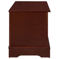 Warm Brown Rectangular Cedar Chest Brown Brown Bedroom Traditional Cedar Wood