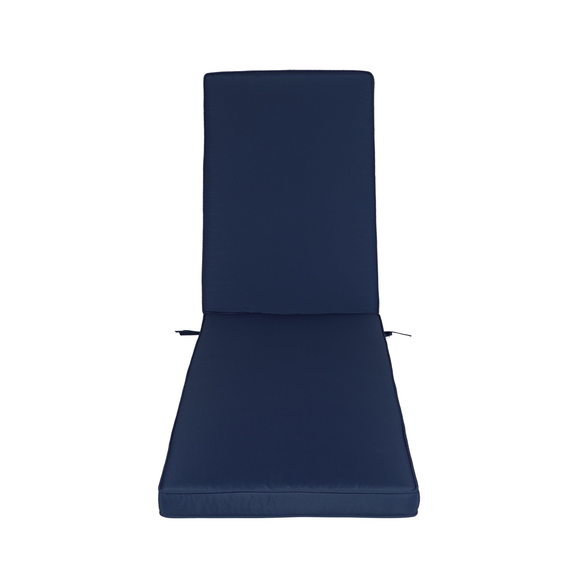 Outdoor Lounge Chair Cushion Replacement Patio Funiture Seat Cushion Chaise Lounge Cushion Navy Blue Yes Lounge Blue Uv Resistant Frame Water Resistant Cushion American Design Polyester Polyester