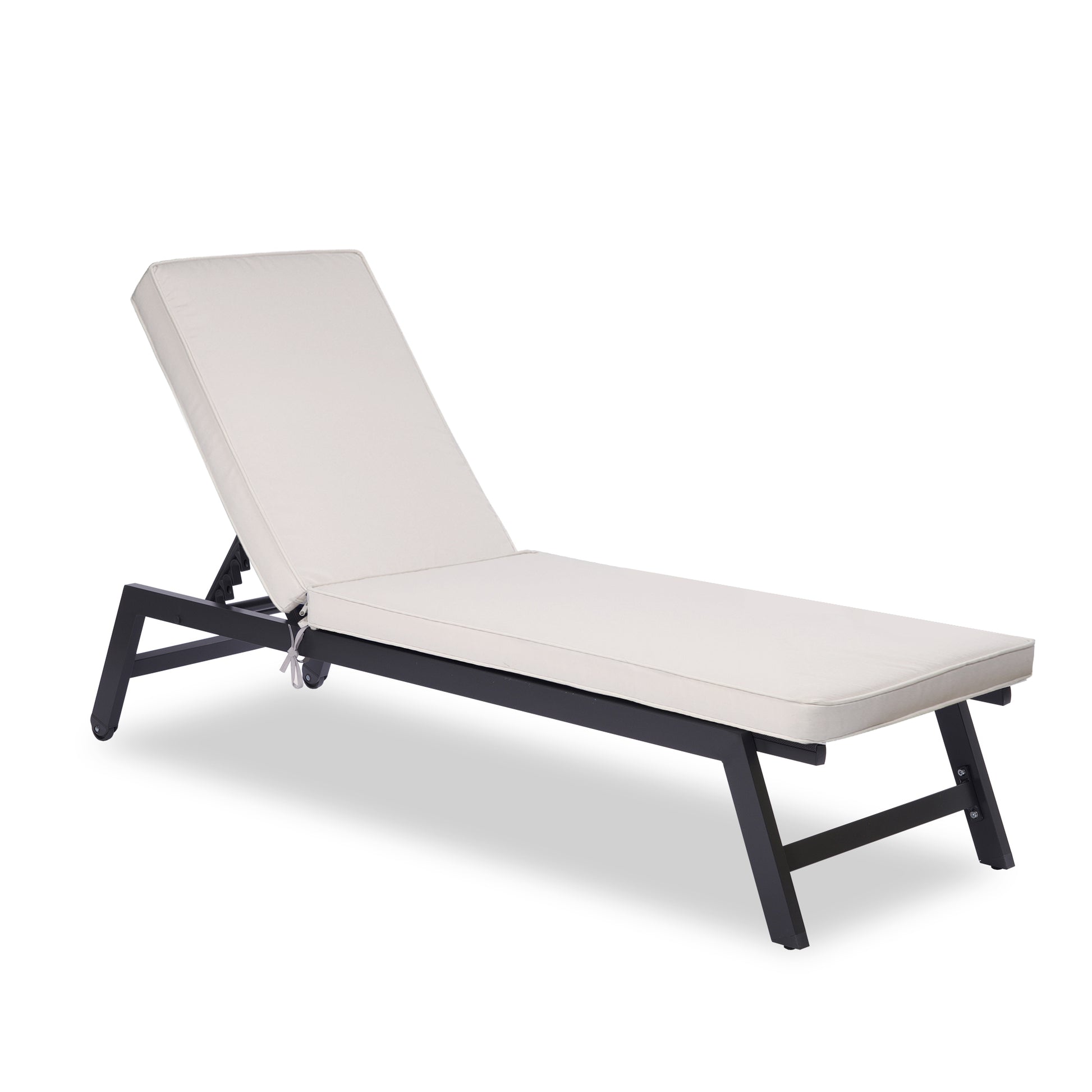 Outdoor Lounge Chair Cushion Replacement Patio Funiture Seat Cushion Chaise Lounge Cushion Beige Yes Lounge Beige Uv Resistant Frame Water Resistant Cushion American Design Polyester Polyester