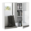 Kleankin Bathroom Mirrored Cabinet, 24