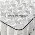 Large Swivel Chair, Upholstered Armchair, Modern Chair, Skin Friendly Gradient Color Linen Fabric, Comfortable To Sit. Suitable For Reception Living Room, Beige Beige Fabric