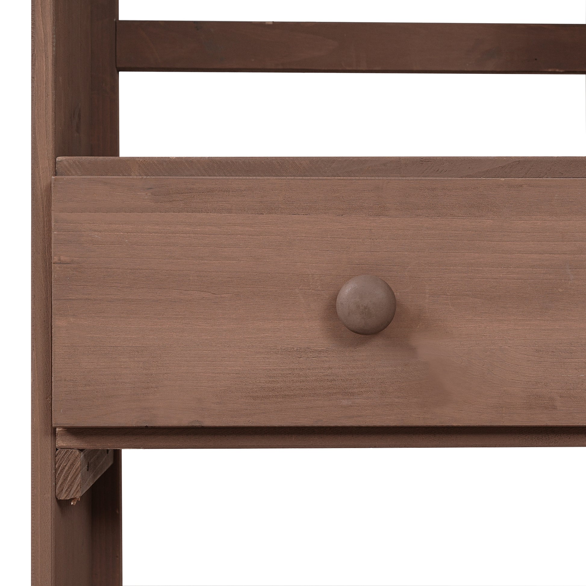 Garden Potting Bench Table, Rustic And Sleek Design With Multiple Drawers And Shelves For Storage, Brown Brown Garden & Outdoor Rustic Wood