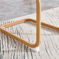 1 Table And 4 Chairs. Glass Dining Table With 0.39 