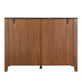 Drawer Dresser Cabinet,Sideboard,Bar Cabinet,Buffet Server Console,Table Storge Cabinets,Slide The Barn Door,Four Drawers,Metal Handle,For Dining Room,Living Room,Bedroom,Kitchen Hallway,Brown Black 3 4 Drawers Barn Door Brown Black Sliding Doors Primary