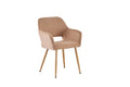 Cr 43 Tuo Beige Brown Fabric